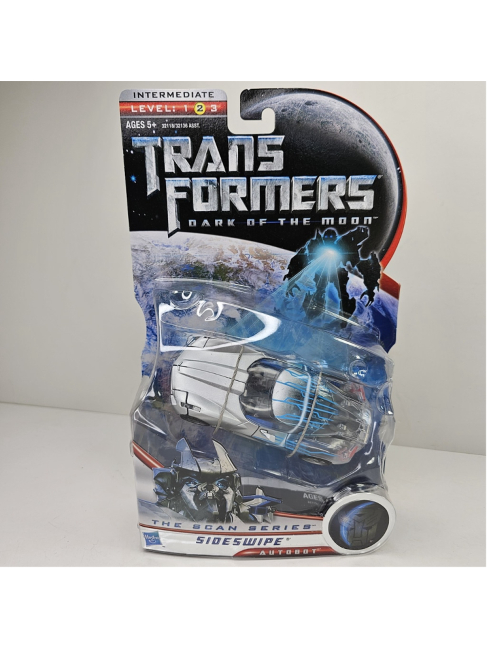 SEALED Transformers Dark Of The Moon Deluxe Class Scan Series Sideswipe DOTM NEW